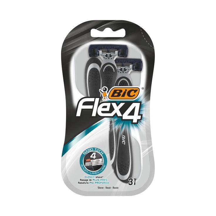 Bic flex 4 comfort varsiterä 3kpl