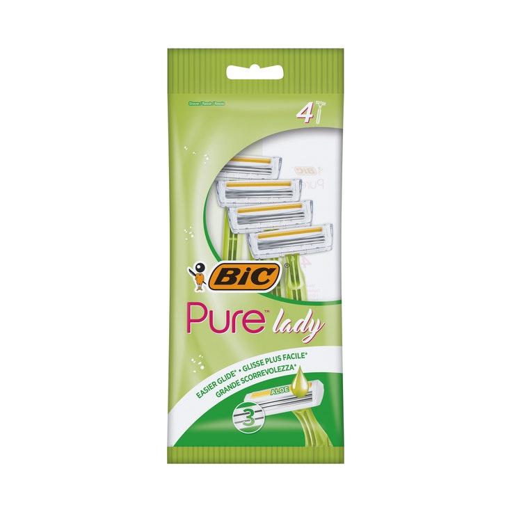 Bic pure3 lady varsiterä 4kpl