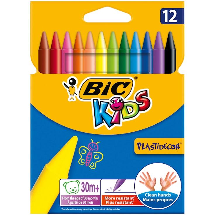 Bic Kids muovivahaliitu 12kpl plastideco