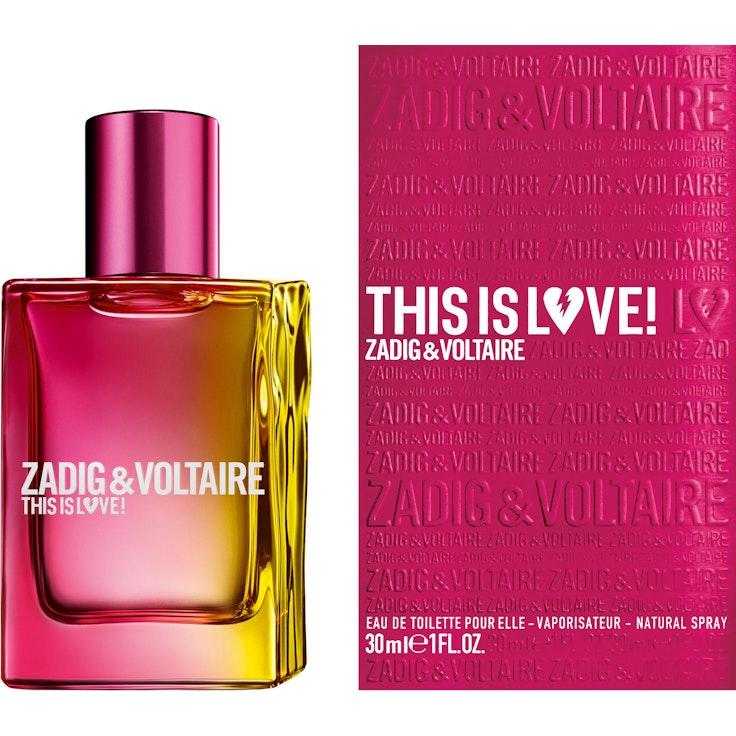 Zadig & Voltaire This Is Love! for Her EdP30ml