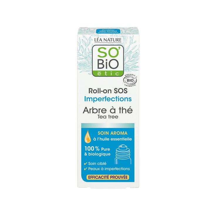 SO'BiO Tea Tree SOS roll-on ihon epätäydellisyyksille 5ml