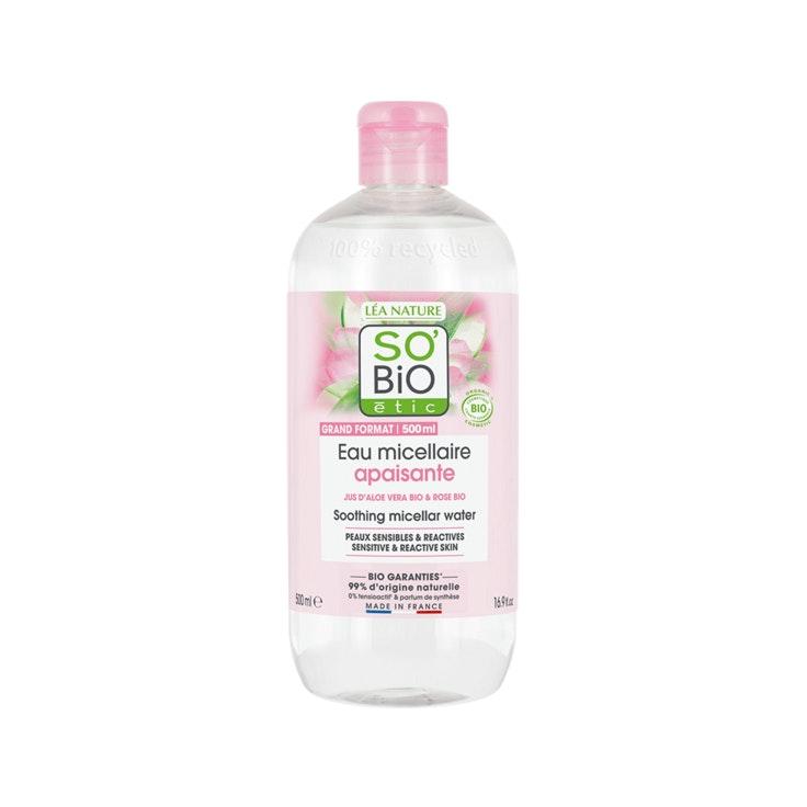 SO'BiO Hydra Aloe Vera Micellar Water misellivesi herkälle iholle 500ml