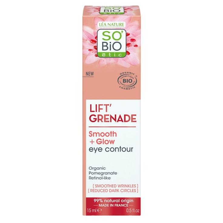 So BiO Lift´Grenade Smooth + Glow silmänympärysvoide 15 ml