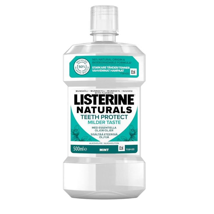Listerine Naturals Teeth Protect Milder Taste suuvesi 500ml