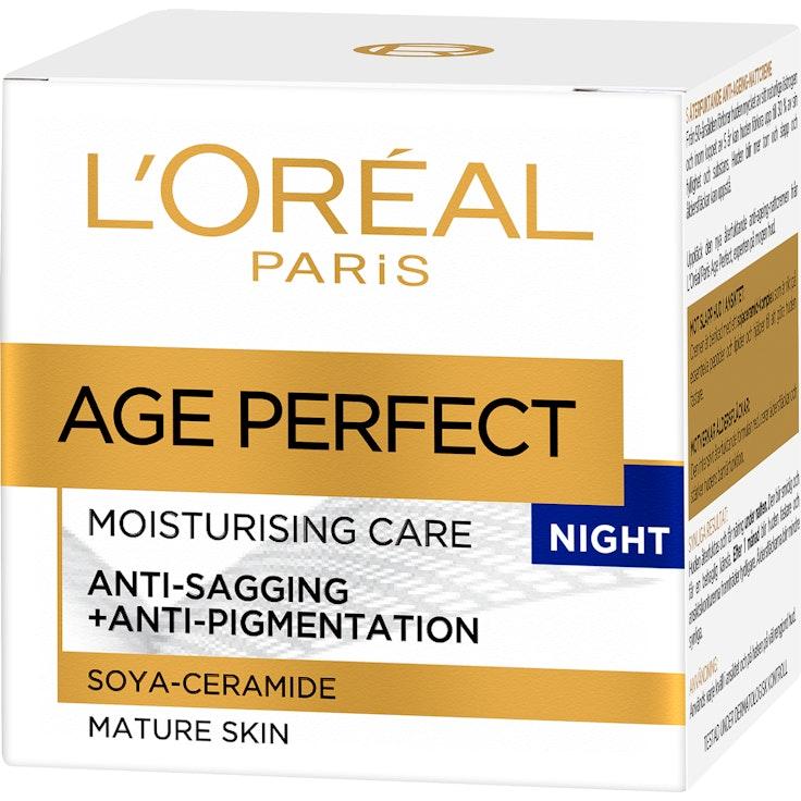 L'Oréal Paris Age Perfect yövoide 50ml kosteuttava & kiinteyttävä yövoide ikääntyvälle iholle
