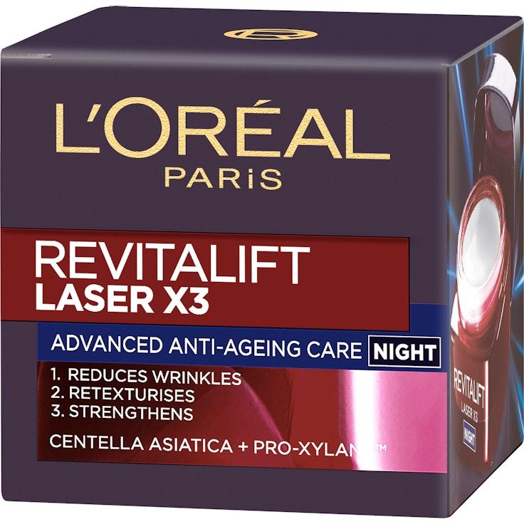L'Oréal Paris Revitalift Laser yövoide 50ml edistyksellinen anti-age