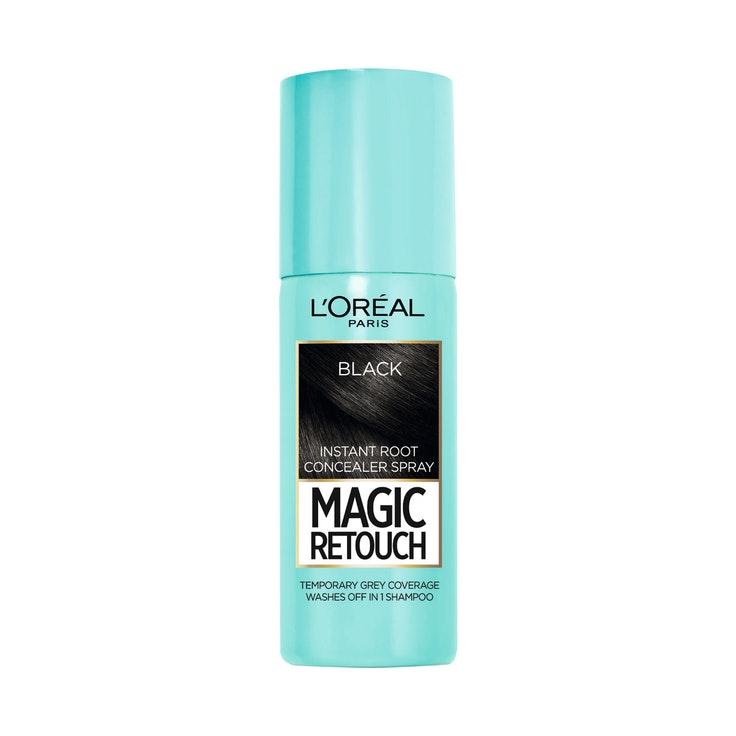 L'Oréal Paris Magic Retouch 75ml Black Suihkutettava Tyvisävyte