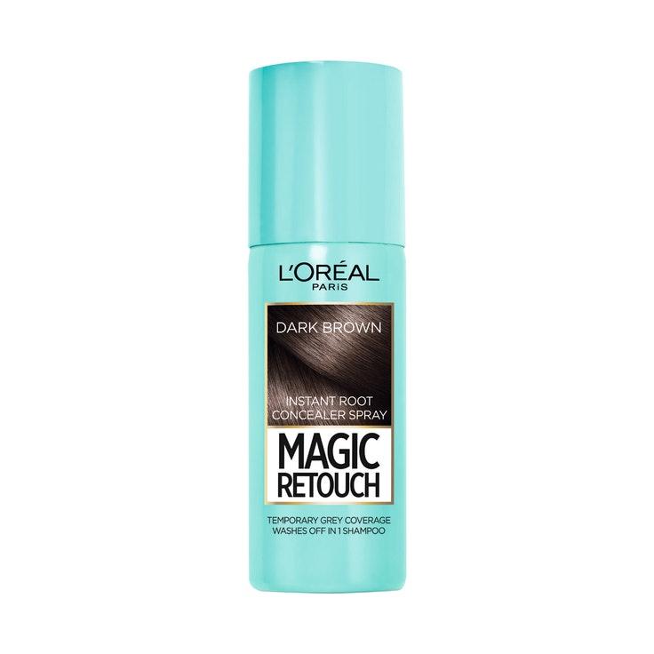 L'Oréal Paris Magic Retouch 75ml Dark Brown Suihkutettava Tyvisävyte