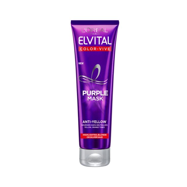 L'Oréal Paris Elvital hopeanaamio 150ml Color Vive Purple