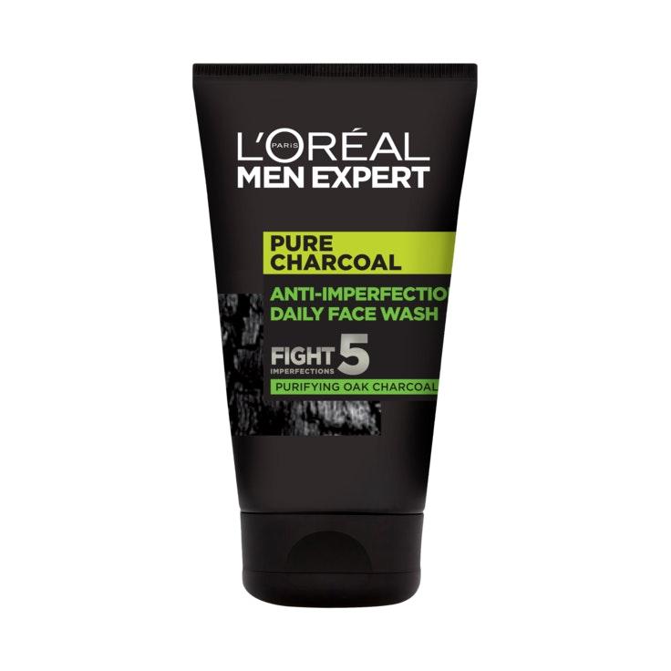 L'Oréal Paris Men Expert Men Expert Pure Carbon kasvojenpuhdistusgeeli epäpuhtauksia vastaan 100ml