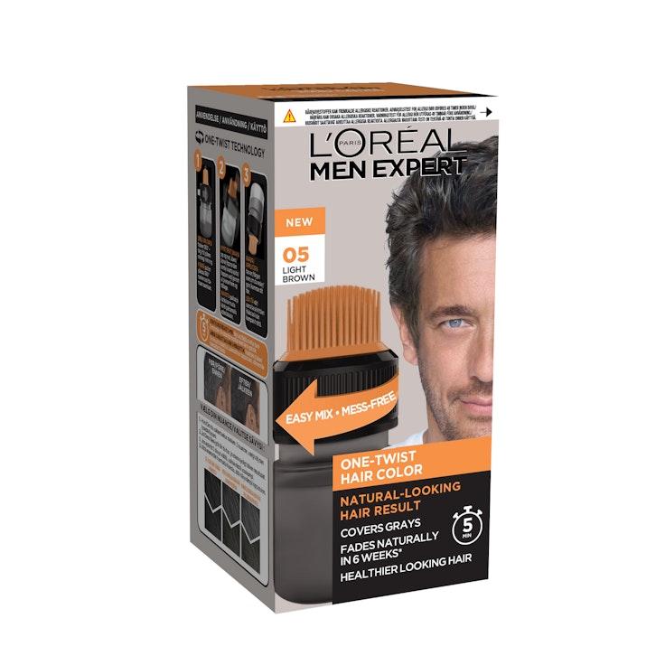 L'Oréal Paris Men Expert One-Twist hiusväri 05 Vaaleanruskea