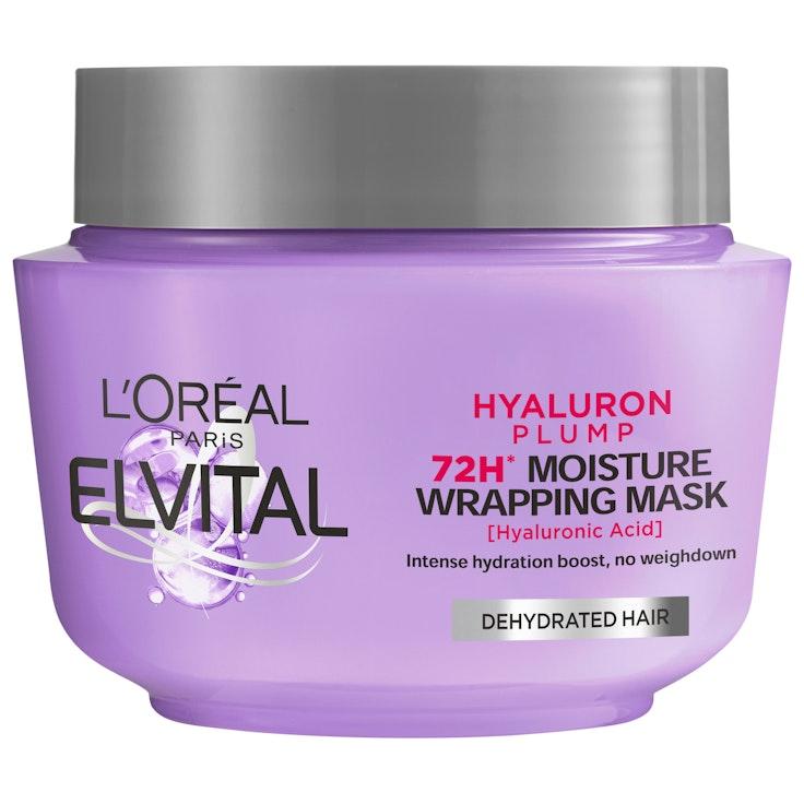 L'Oréal Paris Elvital hiusnaamio 300ml Hyaluron Plump kosteutta kaipaaville hiuksille