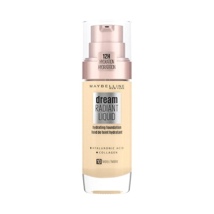 Maybelline New York Dream Radiant Liquid meikkivoide 010 Ivory