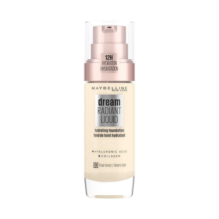 Maybelline New York Dream Radiant Liquid meikkivoide 03 True Ivory