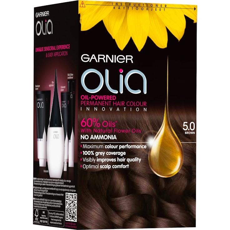 Garnier Olia 5.0 Brown ruskea kestoväri