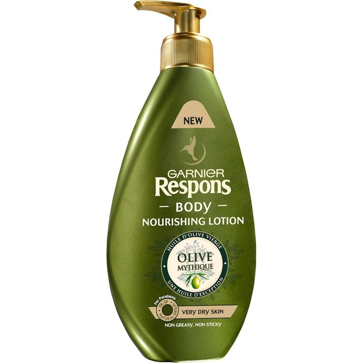 Garnier Respons Body 400 ml Mythic Olive Nourishing lotion vartaloemulsio erittäin kuivalle iholle