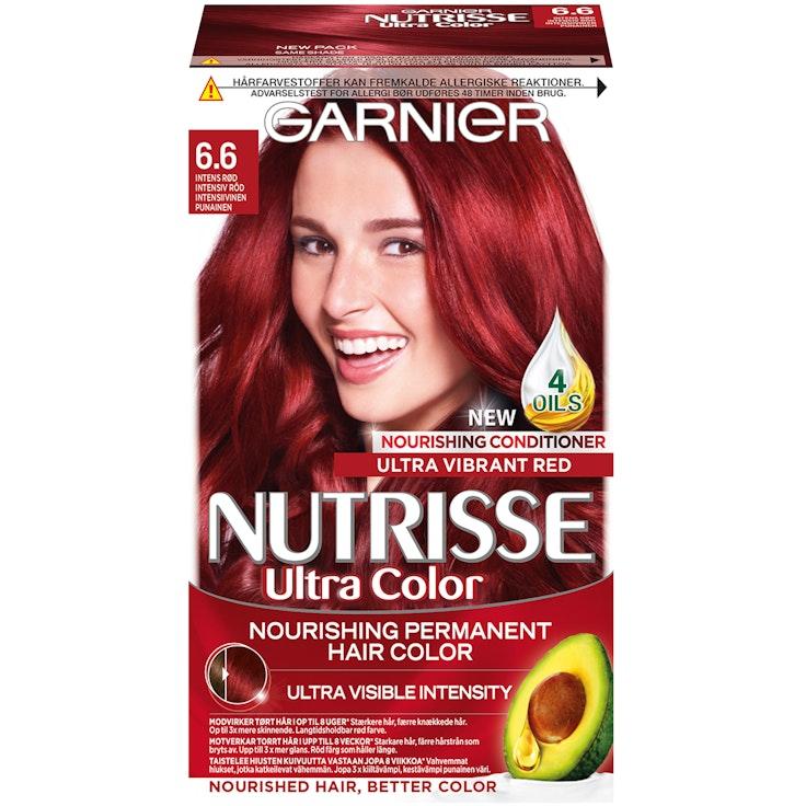Garnier Nutrisse kestoväri 6.60 Ultra Color Intensiivinen Punainen
