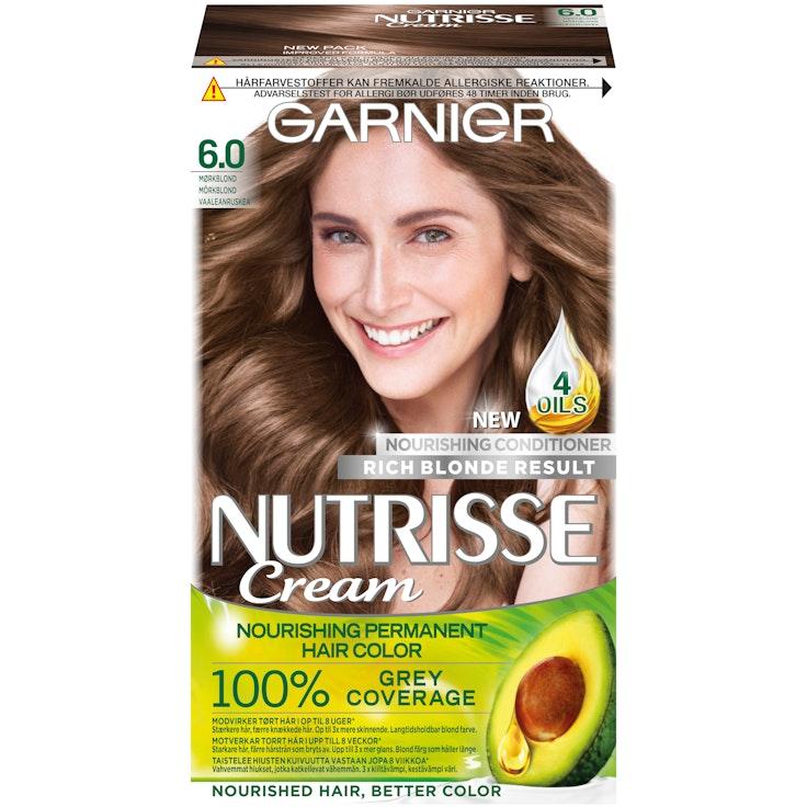 Garnier Nutrisse kestoväri 6.0 Vaaleanruskea