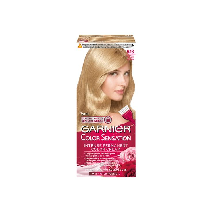 Garnier Color Sensation kestoväri 9.13 Cristal Beige Blond Kirkas kristallinvaalea