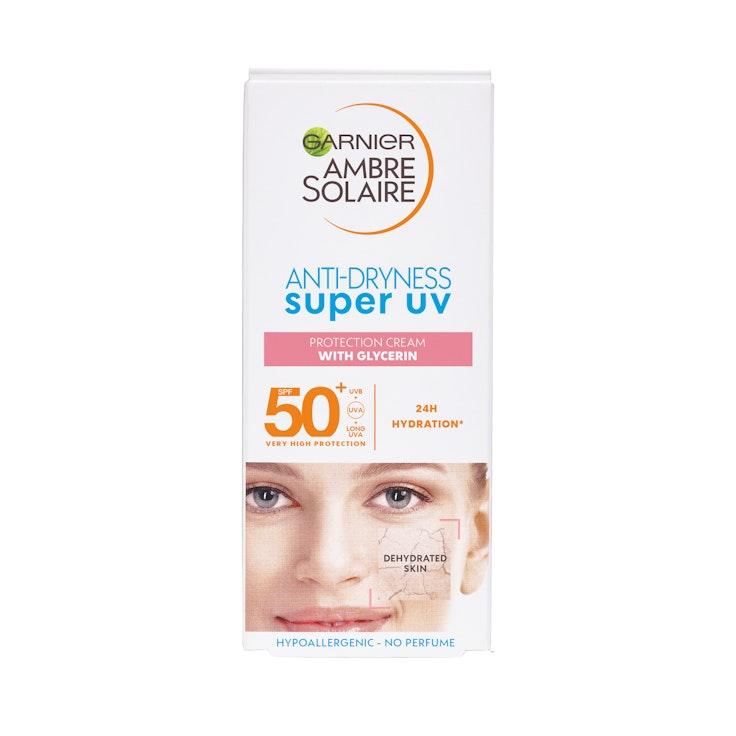 Garnier Ambre Solaire Anti-Dryness super UV aurinkosuojavoide 50ml SK50+