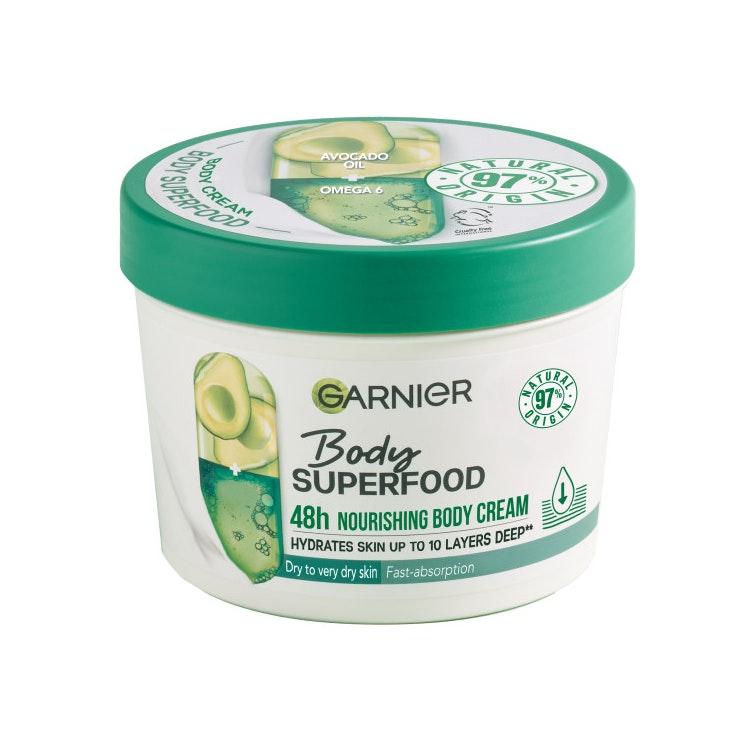 Garnier Body Superfood Avocado vartalovoide kuivalle iholle 380ml