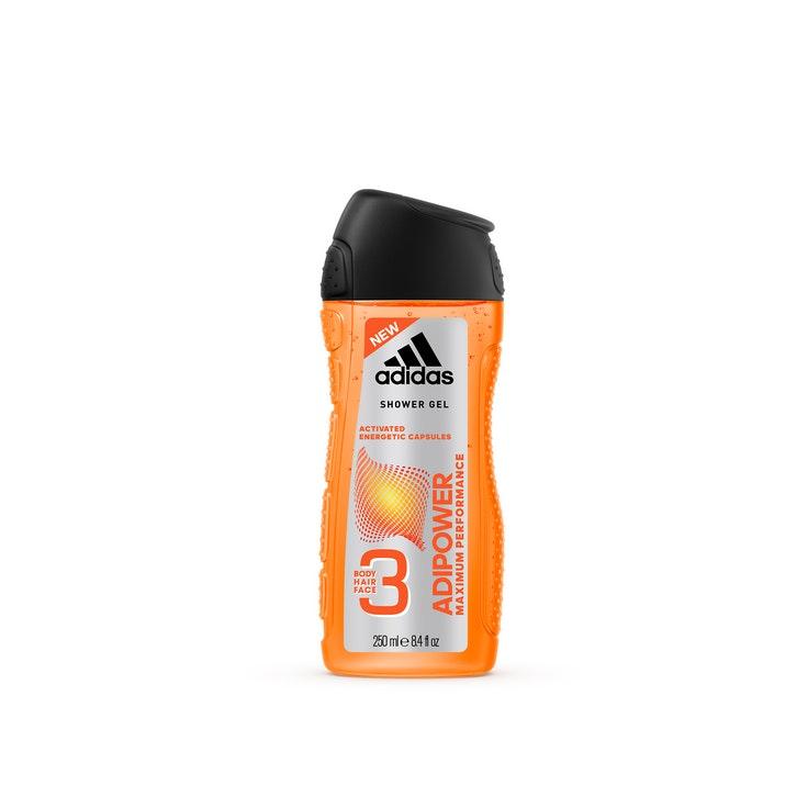 Adidas suihkugeeli 250ml Adipower