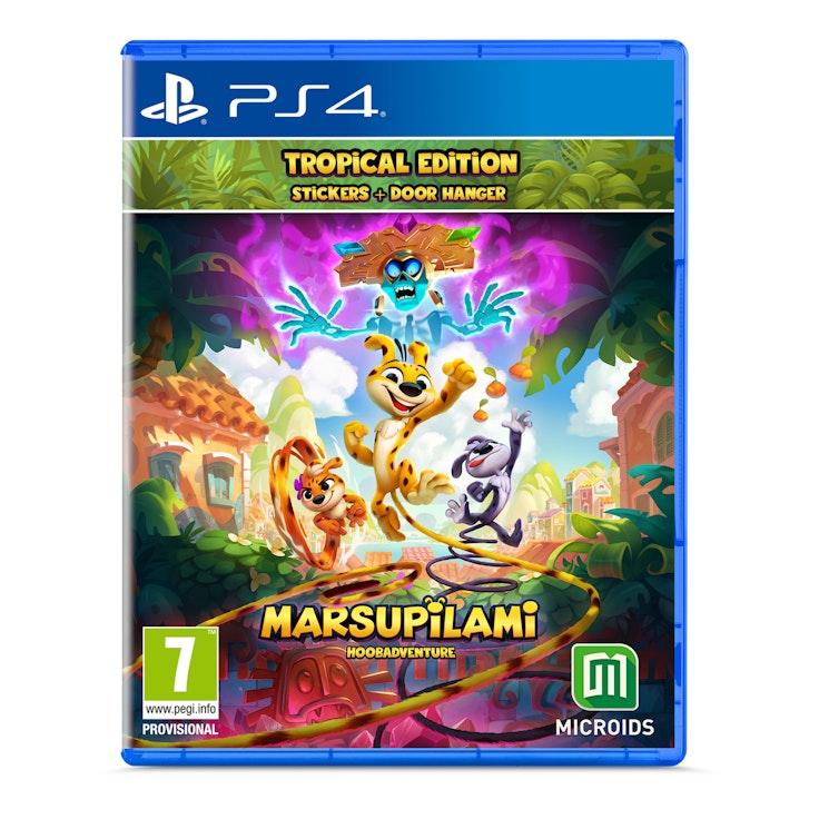 Marsupilami: Hoobadventure - Tropical Edition PS4-peli