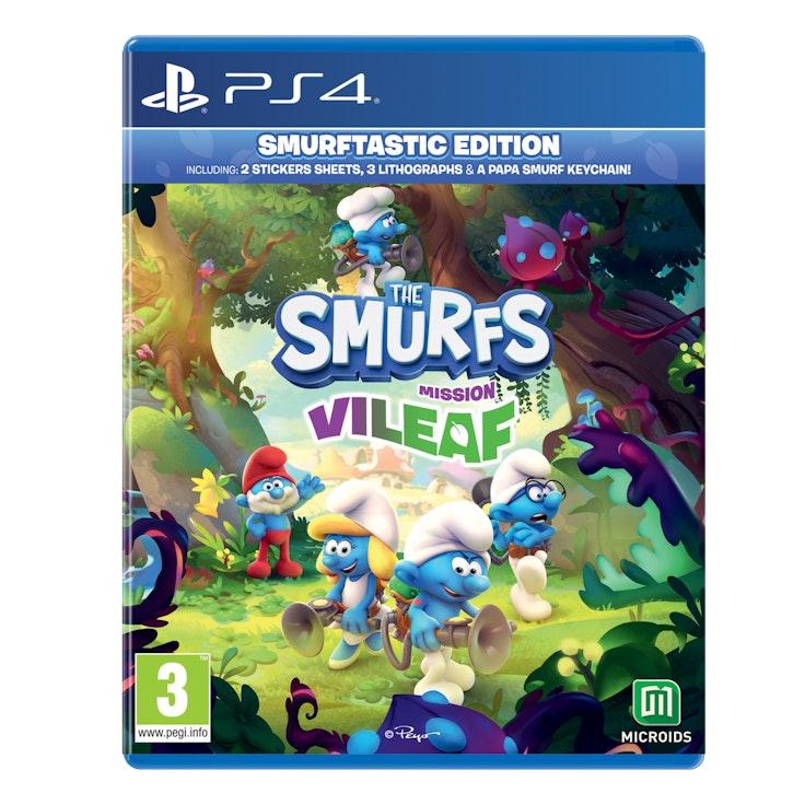 The Smurfs Mission Vileaf - Smurftastic Edition PS4-peli