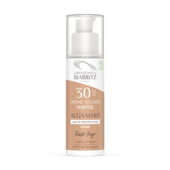 Alga Maris Sävyttävä aurinkovoide kasvoille SPF30 Beige 50ml