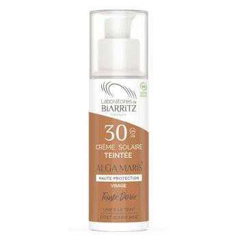 Alga Maris Sävyttävä aurinkovoide kasvoille SPF30 Golden 50ml