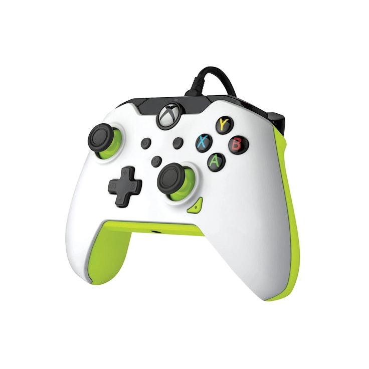 PDP Gaming Xbox Wired Controller Electric White peliohjain