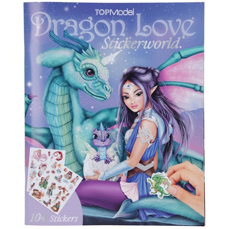 TOPModel Stickerworld Dragon Love Tarrakirja