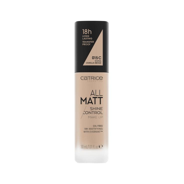 Catrice All Matt Shine Control meikkivoide 30ml 015C Cool Vanilla Beige