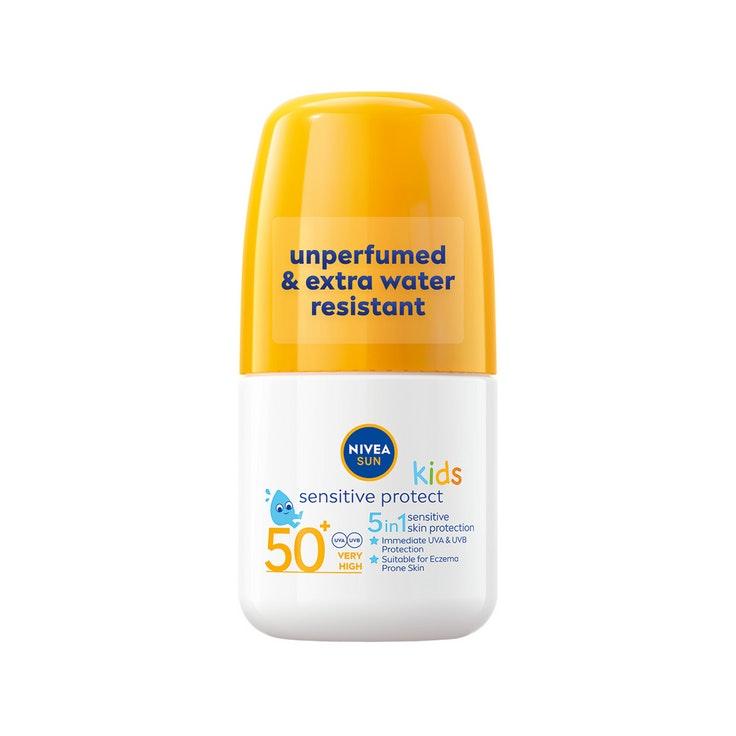 Nivea Sun aurinkosuojavoide 50ml sk50+ roll-on Kids Sensitive