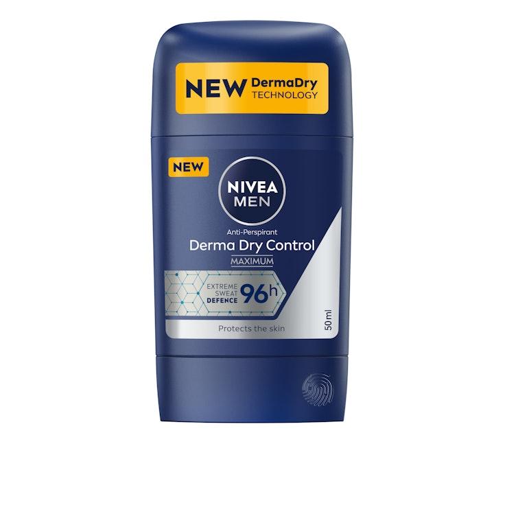 Nivea Men Deo Stick 50ml Derma Dry Control Maximum -antiperspirantti