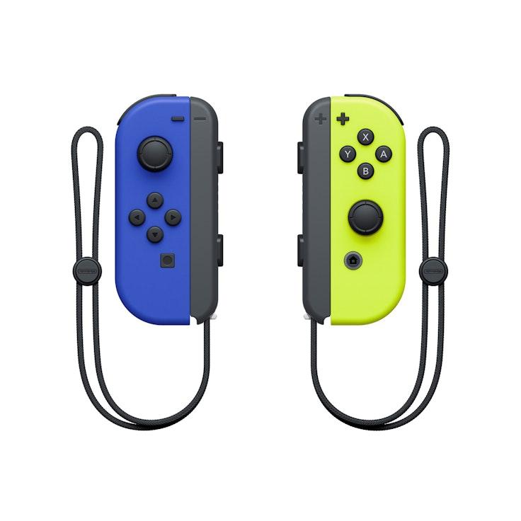 Nintendo Switch Joy-Con Pair peliohjainpari sininen/neonkeltainen