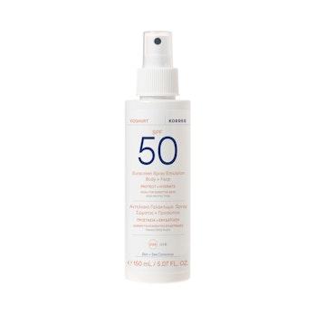 Korres aurinkosuojaemulsio 150ml SK50 Yoghurt