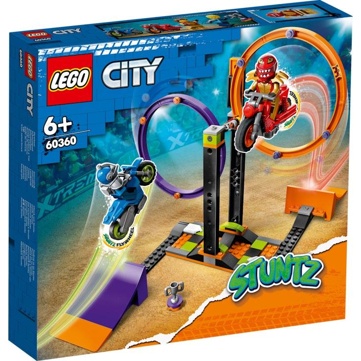 LEGO City 60360 Pyörivä stunttihaaste