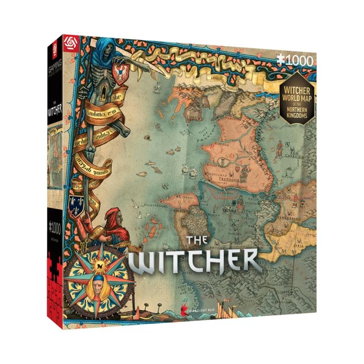 Good Loot The Witcher 3 Northern Kingdoms palapeli 1000 palaa