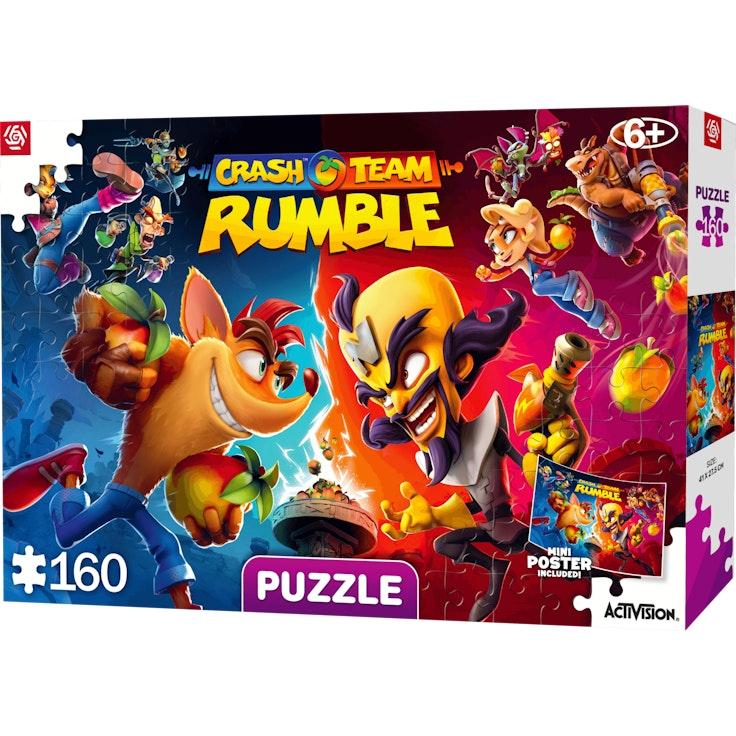 Palapeli Crash Rumble Heroes 160 palaa