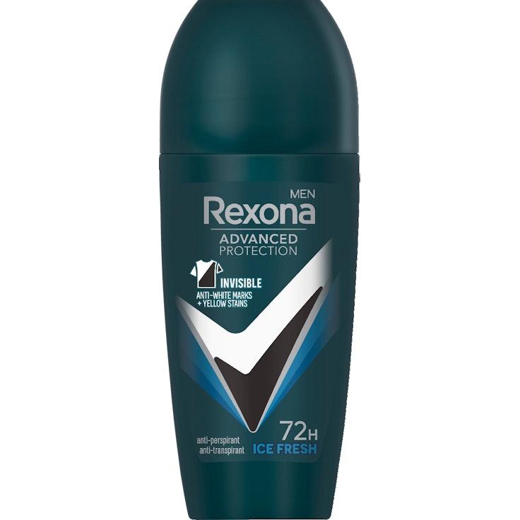 Rexona Men Advanced Protection antiperspirantti Deo Roll-on 50 ml Invisible Ice Fresh
