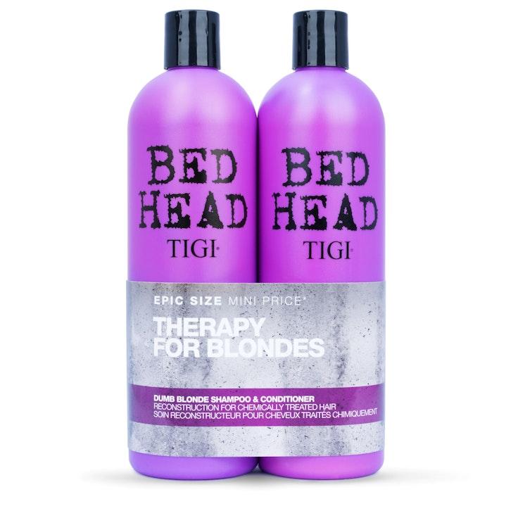 Tigi Bed Head 2x750ml Duo Dumb Blonde Shampoo & Hoitoaine