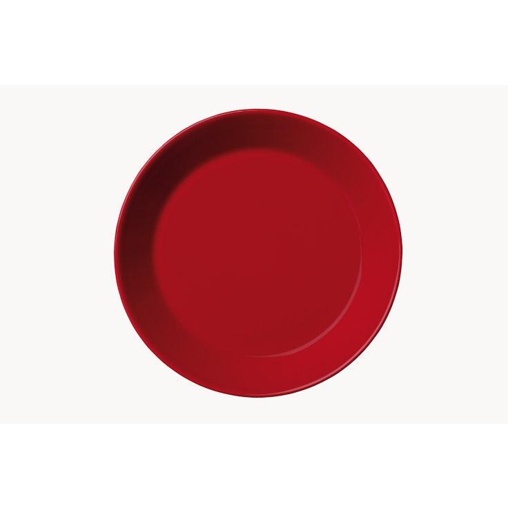 Iittala Teema lautanen 17 cm punainen