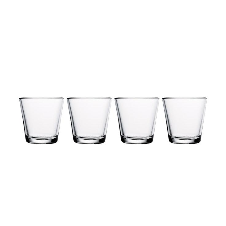 Iittala Kartio juomalasi 21 cl 4 kpl kirkas