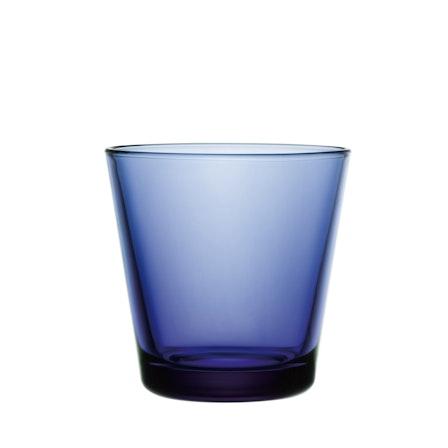 Iittala Kartio juomalasi 21 cl 2k pl ultramariinin sininen