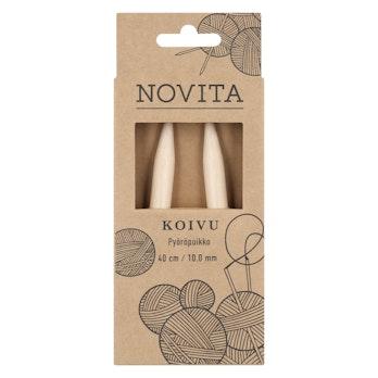 Novita pyöröpuikko koivu 40 cm 10.0 mm