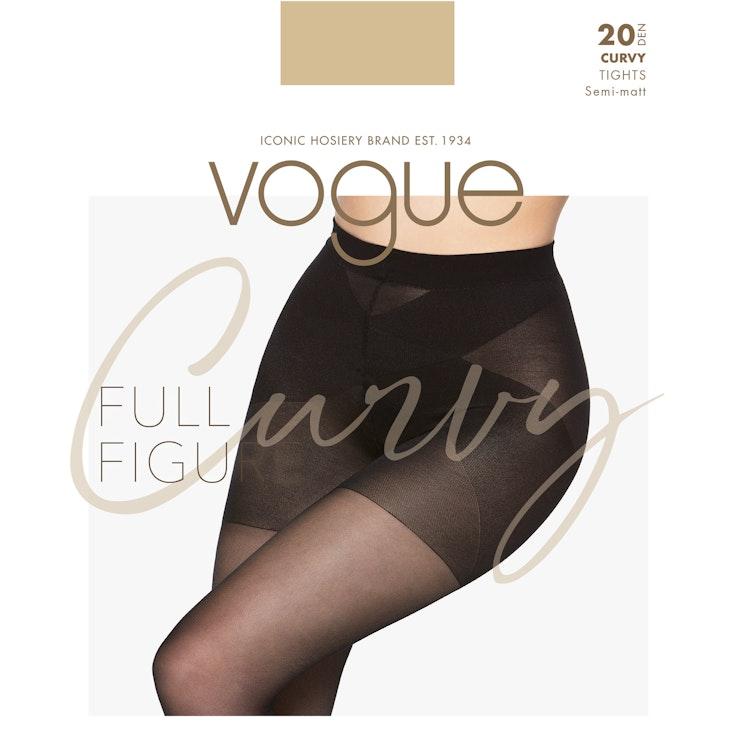 Vogue Curvy 20 den sukkahousut natural