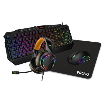 Provo Gaming 4-in-1 pelitarvikepaketti