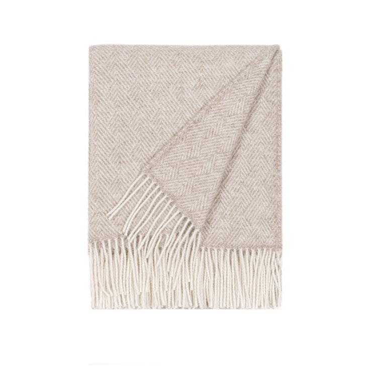 Barker Textiles Ivy villahuopa beige 130x170 cm