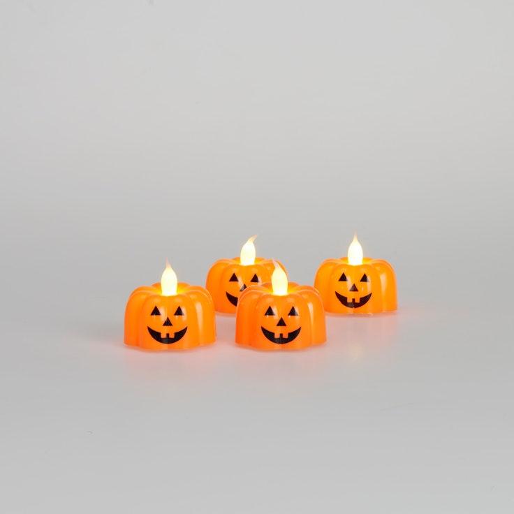 myhome Halloween LED-minikynttilä 4kpl